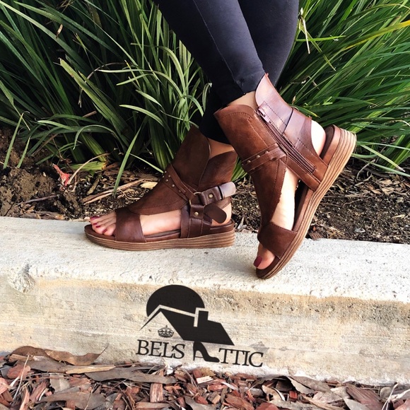 LAST 2♥️Western Hightop Gladiator Peep Sandal - Picture 2 of 6